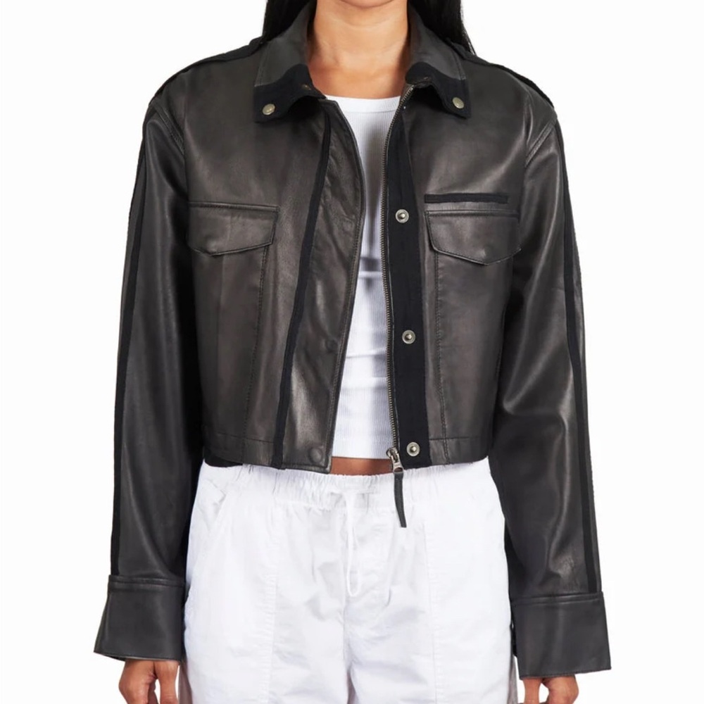 Jakett NYC: Toni Patina Leather - Black
